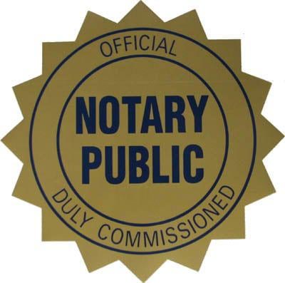 Notary Public Logo